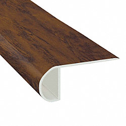 Commonwealth Rustic Hickory Laminate Waterproof 2.3 in wide x 7.5 ft Length Low Profile Stair Nose